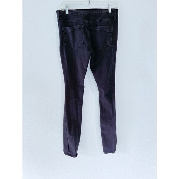 Express Black Distressed Jeans  - Picture 3 of 4